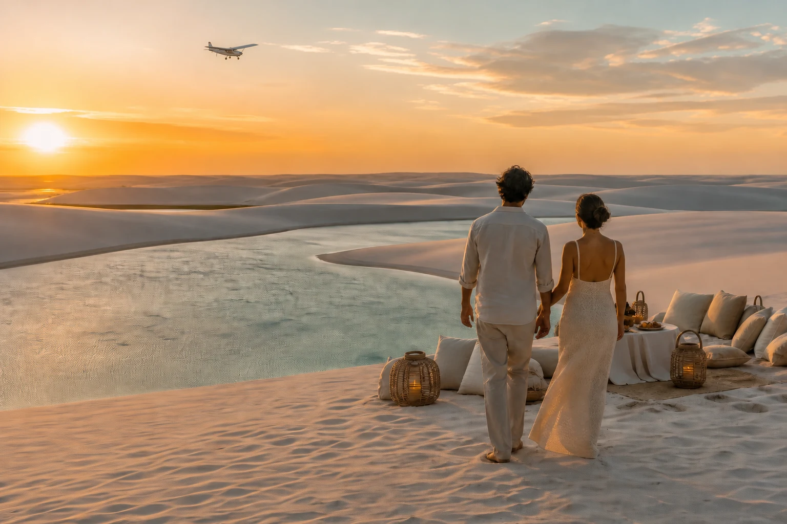 Serviços FlyTur nos Lençóis Maranhenses